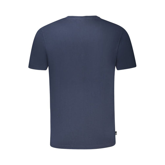 Timberland Blue Cotton T-Shirt Timberland Dark Slate Gray