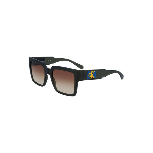 Calvin Klein Brown Plastic Women Sunglass