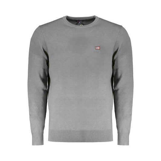 Norway 1963 Gray Polyester Men Sweater