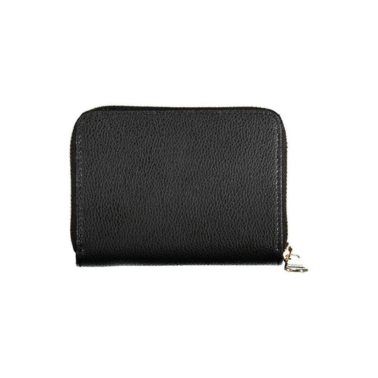 Patrizia Pepe Black Leather Wallet