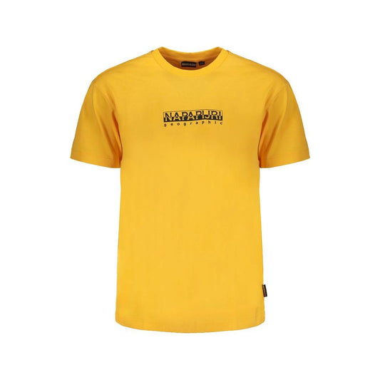 Napapijri Orange Cotton T-Shirt