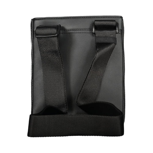 Tommy Hilfiger Black Polyethylene Men Shoulder Bag