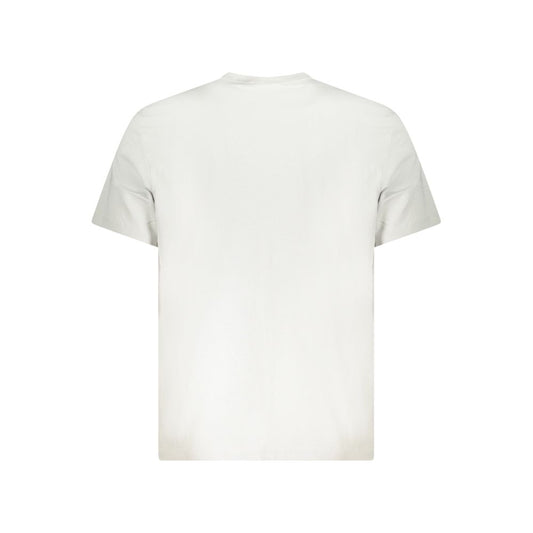 Calvin Klein Gray Cotton Men T-Shirt