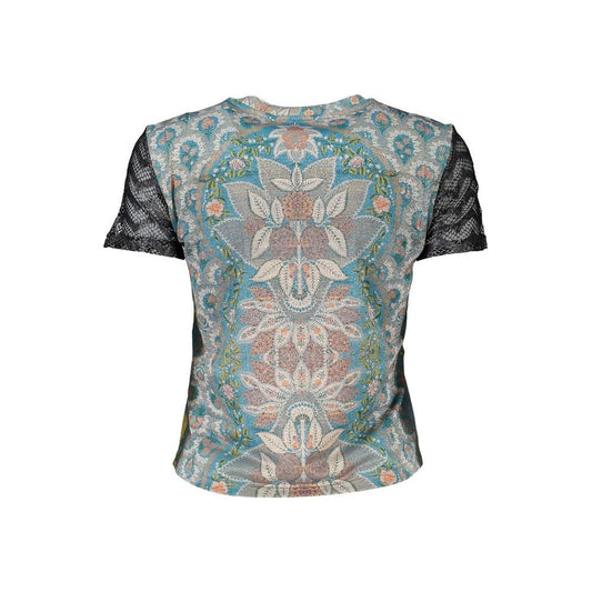 Desigual Light Blue Polyester Women Top