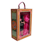 Dolce & Gabbana Black Dress Ceramic Porcelain Fashion Leather Sicily Dolls SMY11080