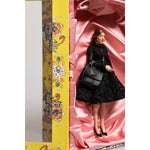 Dolce & Gabbana Black Dress Ceramic Porcelain Fashion Leather Sicily Dolls SMY11083