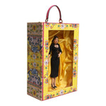 Dolce & Gabbana Black Dress Ceramic Porcelain Fashion Leather Sicily Dolls SMY11088