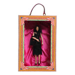 Dolce & Gabbana Black Dress Ceramic Porcelain Fashion Leather Sicily Dolls SMY11091