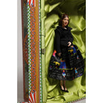 Dolce & Gabbana Black Dress Ceramic Porcelain Fashion Leather Sicily Dolls SMY11094