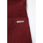 GF Ferre Maroon Corduroy Regular Fit Men Coat Blazer Jacket JKT41314-48