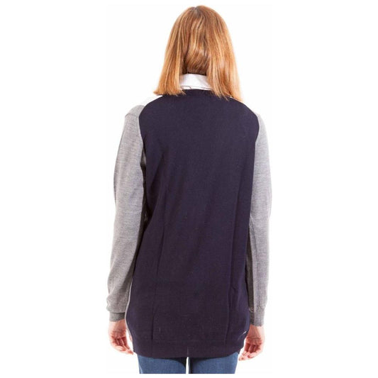 Gant Gray Wool Women Cardigan