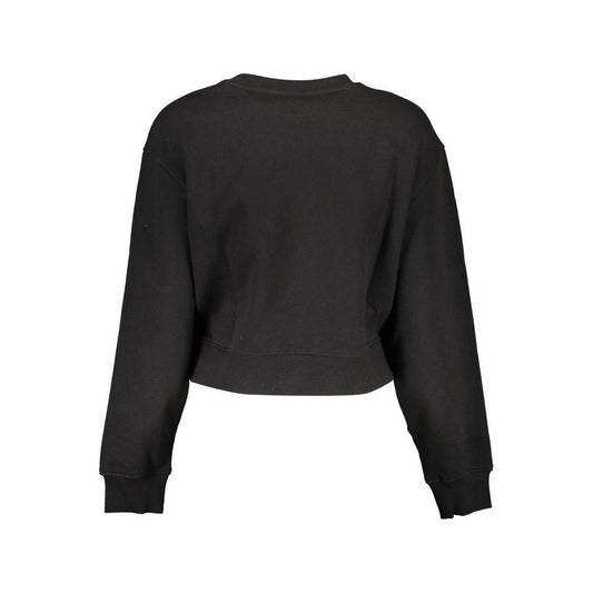 Guess Jeans Black Cotton Women Sweater