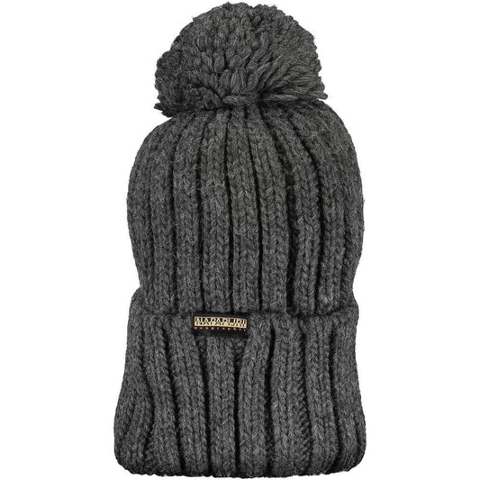 Napapijri Napapijri Gray Acrylic Men Cap NA-15228 1728,67403481248,Accessories,Gray,Hats & Caps - Men - Accessories,Men,Men - Accessories,Napapijri,New with tags