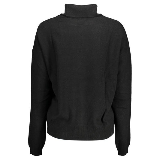 U.S. POLO ASSN. Black Wool Women Sweater
