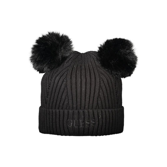 Guess Jeans Black Polyester Women Hat