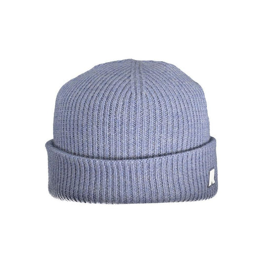 K-WAY Light Blue Wool Men Cap