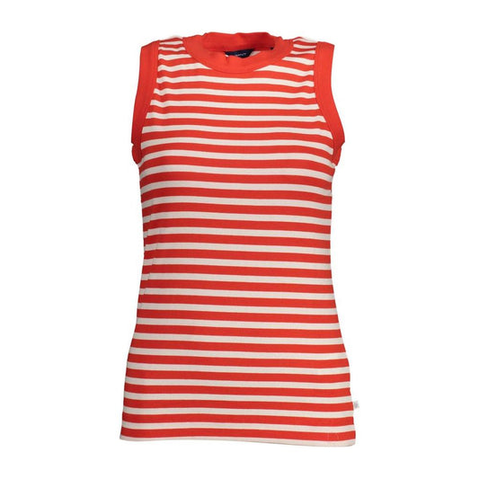 Gant Red Cotton Women Top