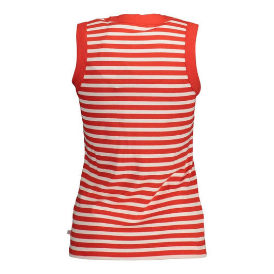 Gant Red Cotton Women Top