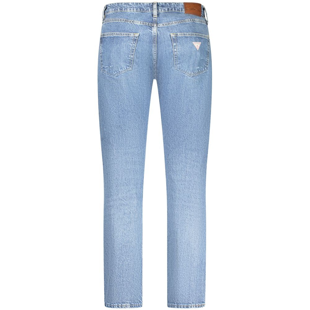 Guess Jeans Blu Cotton Men's Jeans