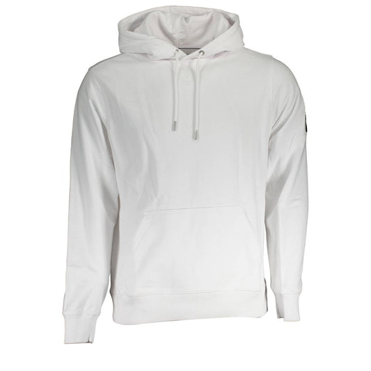 Calvin Klein Bianco Cotton Men Sweatshirt