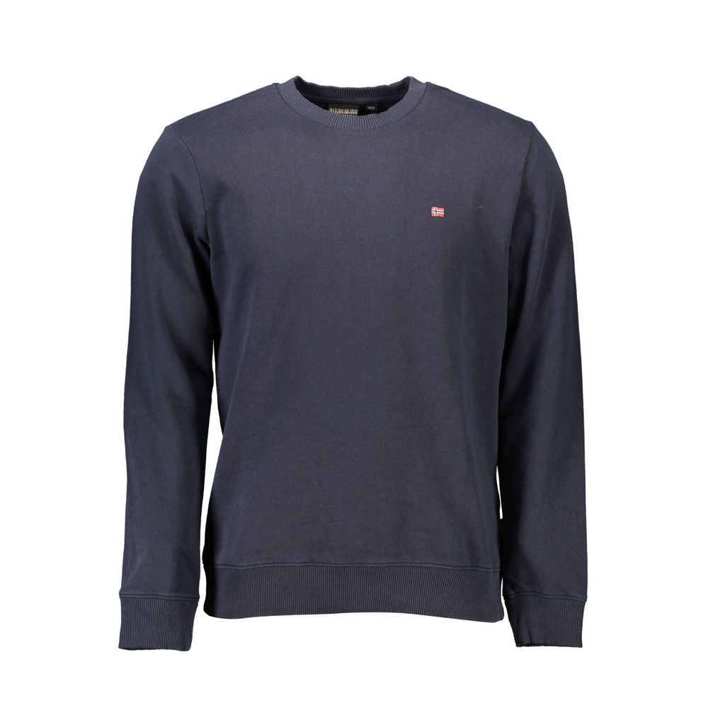 Napapijri Blue Cotton Men's Sweatshirt