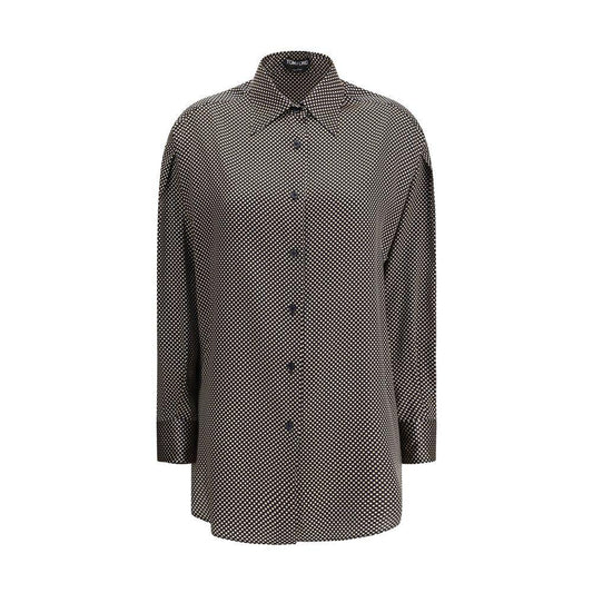 Tom Ford Silk polka dot Shirt TO-CA3211FAP236ZBLAW-IT40 | M