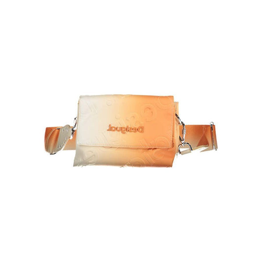 Desigual Desigual Orange Polyethylene Women Handbag DE-11540 1728,67403481248,Bags,Desigual,Handbags - Women - Bags,New with tags,Orange,Women,Women - Bags