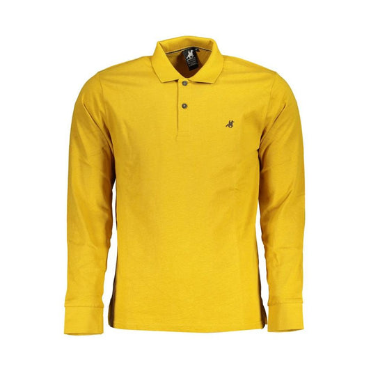 U.S. Grand Polo U.S. Grand Polo Classic Yellow Cotton Polo with Embroidery US-25779-L 1728,67403481248,Clothing,L,Men,Men - Clothing,New with tags,Polo Shirt - Men - Clothing,U.S. Grand Polo,Yellow