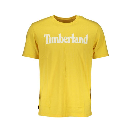 Timberland Timberland Yellow Cotton T-Shirt TI-29232-XL 1728,67403481248,Clothing,Men,Men - Clothing,New with tags,T-Shirts - Men - Clothing,Timberland,XL,XXL,Yellow