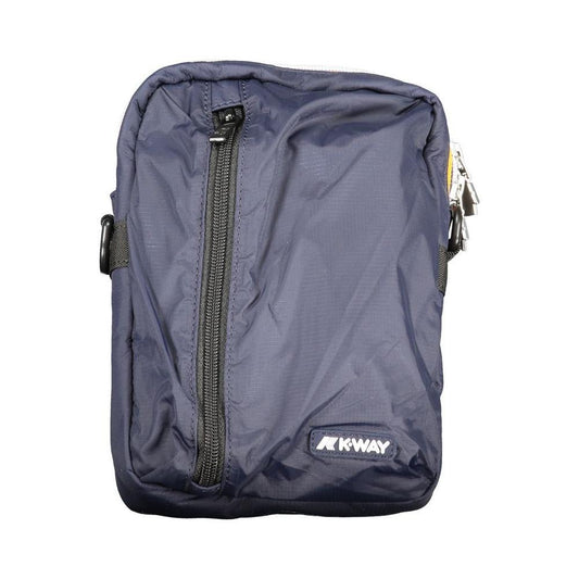 K-WAY Blue Polyamide Men Shoulder Bag