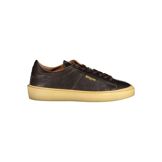 Blauer Blauer Brown Leather Men Sneaker BL-33860-EU40/US7 1728,67403481248,Blauer,Brown,EU40/US7,EU41/US8,EU42/US9,EU43/US10,Men,Men - Shoes,New with tags,Shoes,Sneakers - Men - Shoes
