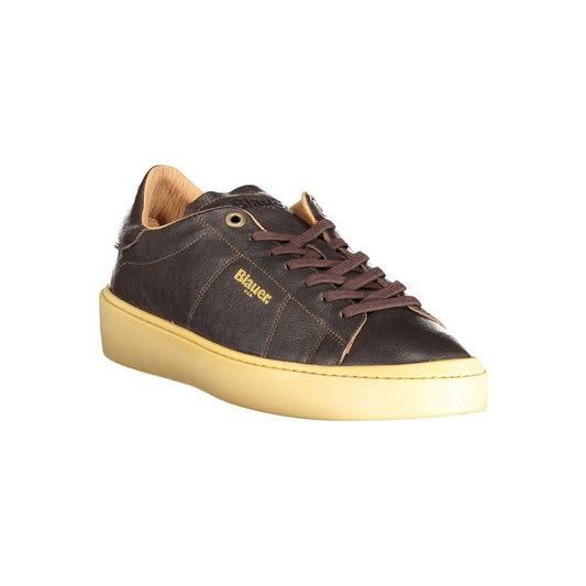 Blauer Blauer Brown Leather Men Sneaker BL-33860-EU40/US7 1728,67403481248,Blauer,Brown,EU40/US7,EU41/US8,EU42/US9,EU43/US10,Men,Men - Shoes,New with tags,Shoes,Sneakers - Men - Shoes