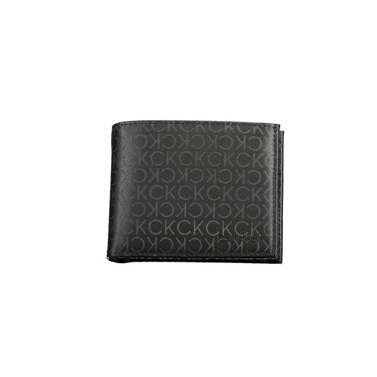 Calvin Klein Nero Polyurethane Men Wallet