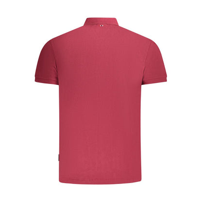 Napapijri Rosso Cotton Mens Polo