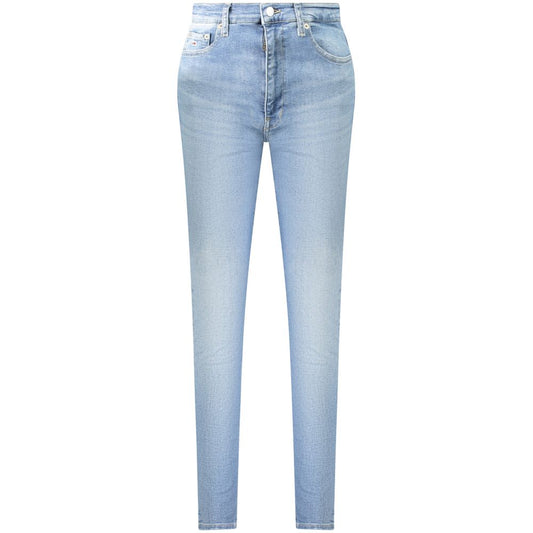 Tommy Hilfiger Blu Cotton Women's Skinny Jean