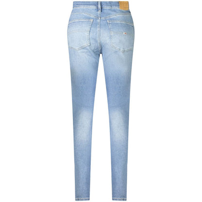Tommy Hilfiger Blu Cotton Women's Skinny Jean