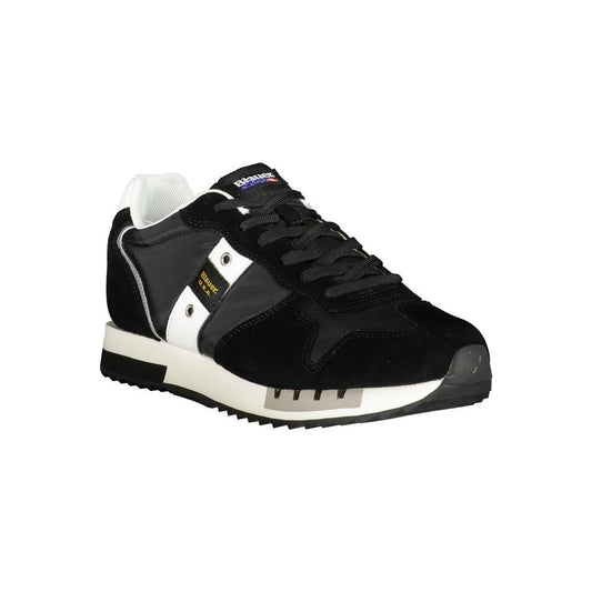 Blauer Blauer Black Polyester Men Sneaker BL-35535-EU42/US9 1728,67403481248,Black,Blauer,EU41/US8,EU42/US9,EU43/US10,EU44/US11,EU45/US12,Men,Men - Shoes,New with tags,Shoes,Sneakers - Men - Shoes