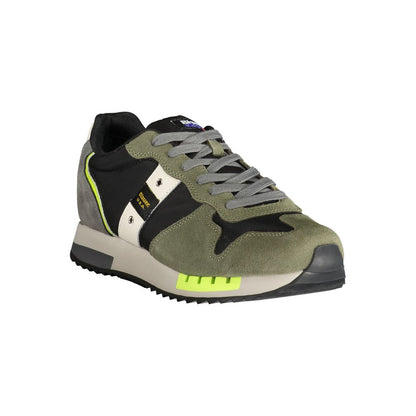 Blauer Verde Polyurethane Men Sneaker