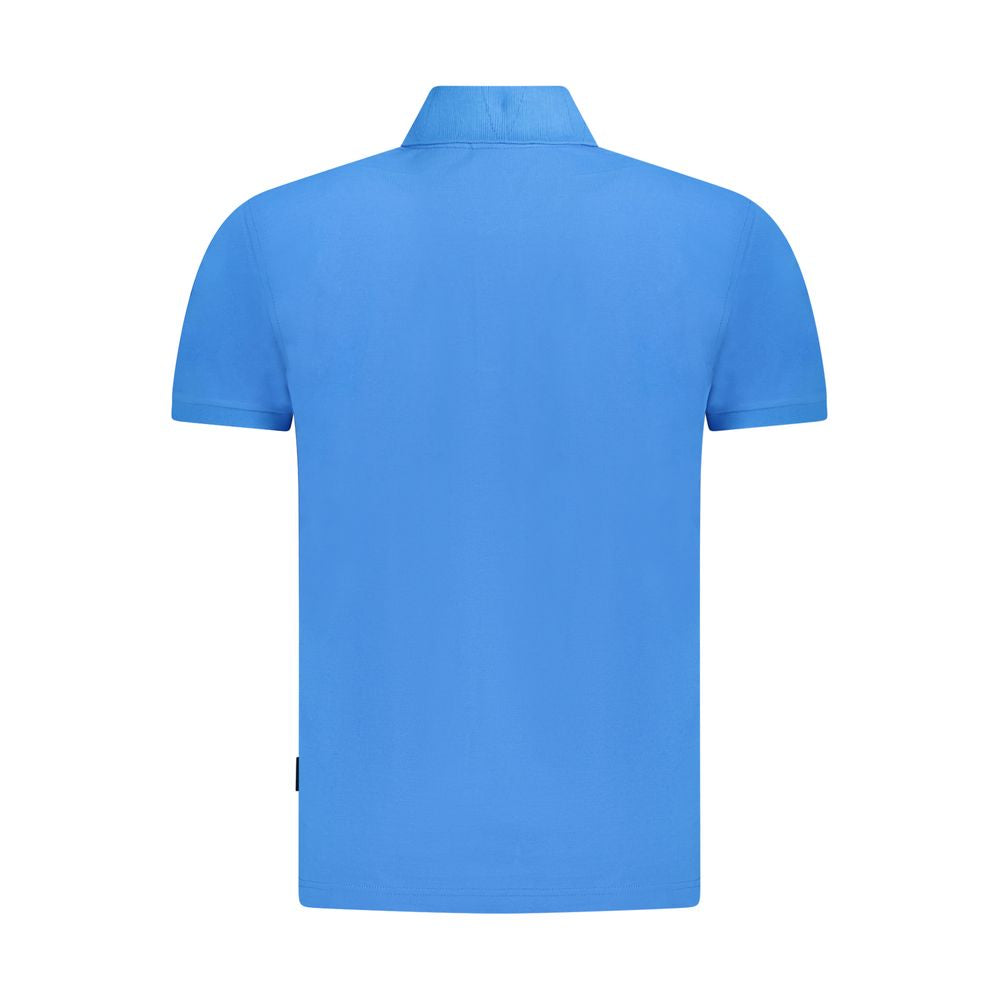 Napapijri Blue Cotton Men Polo