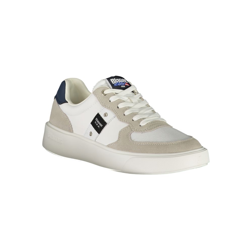 Blauer Bianco Polyurethane Men Sneaker
