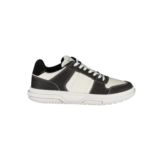 Tommy Hilfiger Nero Polyurethane Men Sneaker