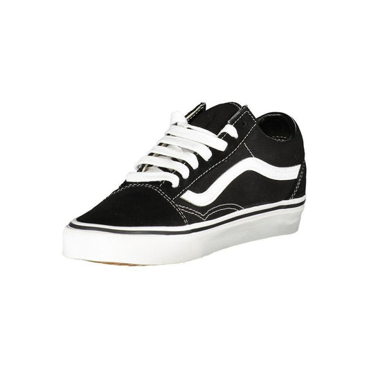 Vans Black Leather Men Sneaker