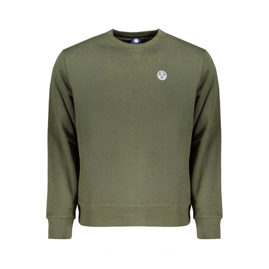 North Sails Verde Cotton Men Sweatshirt