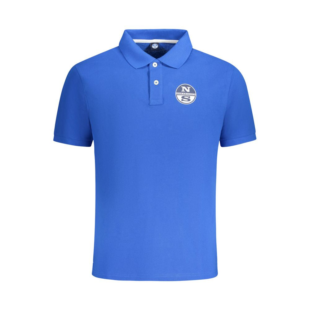 North Sails Blue Cotton Men Polo
