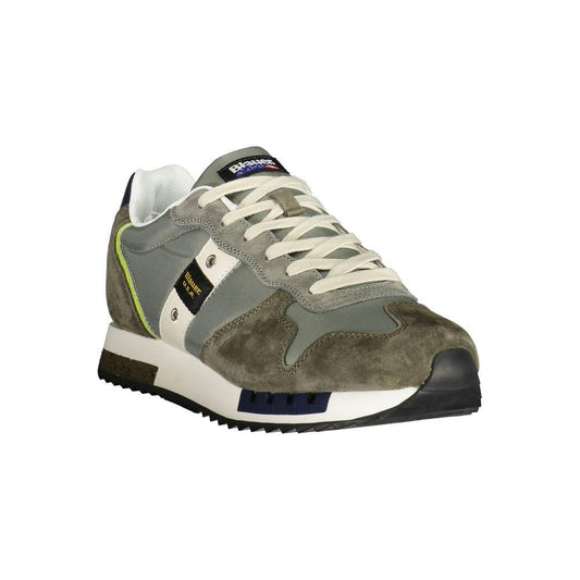 Blauer Blauer Green Polyester Mens Sneaker BL-35543-EU41/US8 1728,67403481248,Blauer,EU41/US8,EU42/US9,EU43/US10,EU44/US11,Green,Men,Men - Shoes,New with tags,Shoes,Sneakers - Men - Shoes