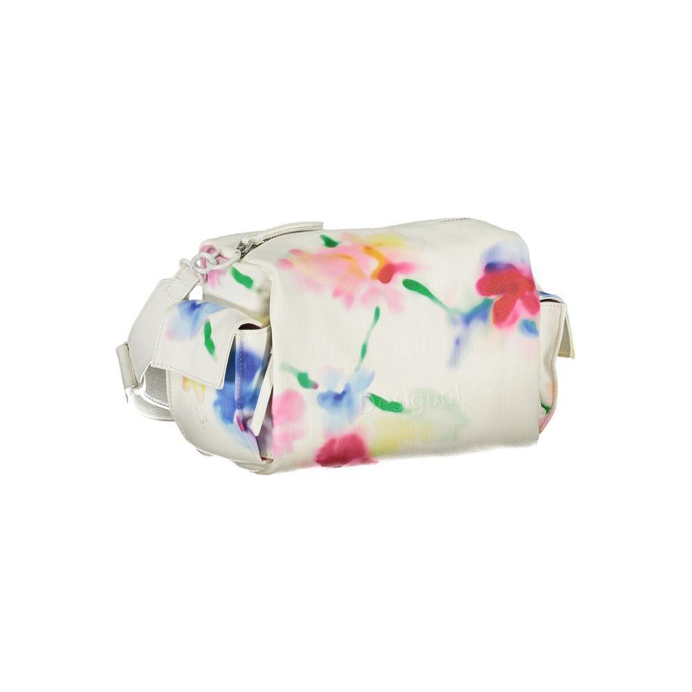 Desigual White Polyethylene Handbag DE-28940