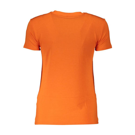 Patrizia Pepe Patrizia Pepe Elegant Orange Rhinestone Tee PA-28356-S 1728,67403481248,Clothing,L,New with tags,Orange,Patrizia Pepe,S,Tops & T-Shirts - Women - Clothing,Women,Women - Clothing,XS