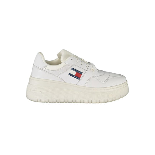 Tommy Hilfiger Bianco Leather Women Sneaker