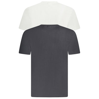 Fila Black Organic Cotton Men's T-Shirt