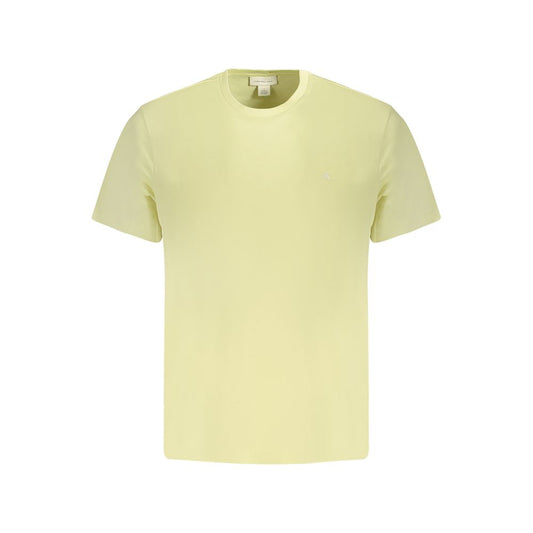 Calvin Klein Calvin Klein Yellow Cotton T-Shirt CA-35625-L 1728,67403481248,Calvin Klein,Clothing,L,M,Men,Men - Clothing,New with tags,S,T-Shirts - Men - Clothing,XL,Yellow